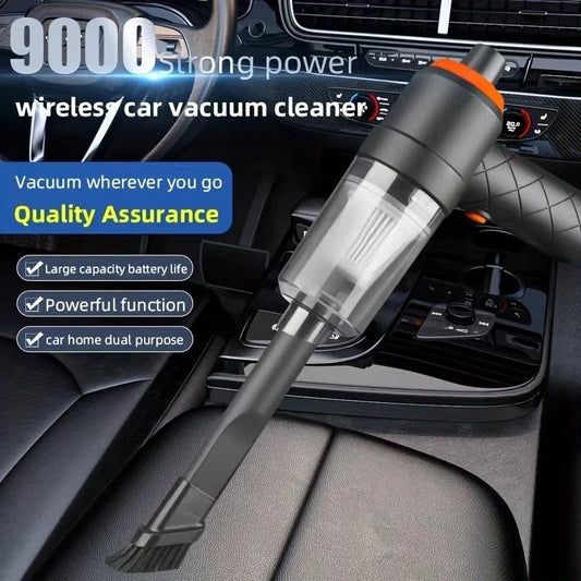 Car vacuum cleaner with suction and blowing function, portable, wireless charging, high - power, handheld vacuum cleaner for home - Chic Cart