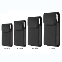Universal Nylon Cloth Belt Clip Waist Bag Pouch For Samsung Galaxy S24 S25 S23 S22 Ultra S21 S20 Plus A15 A25 A33 A54 Cover - Chic Cart