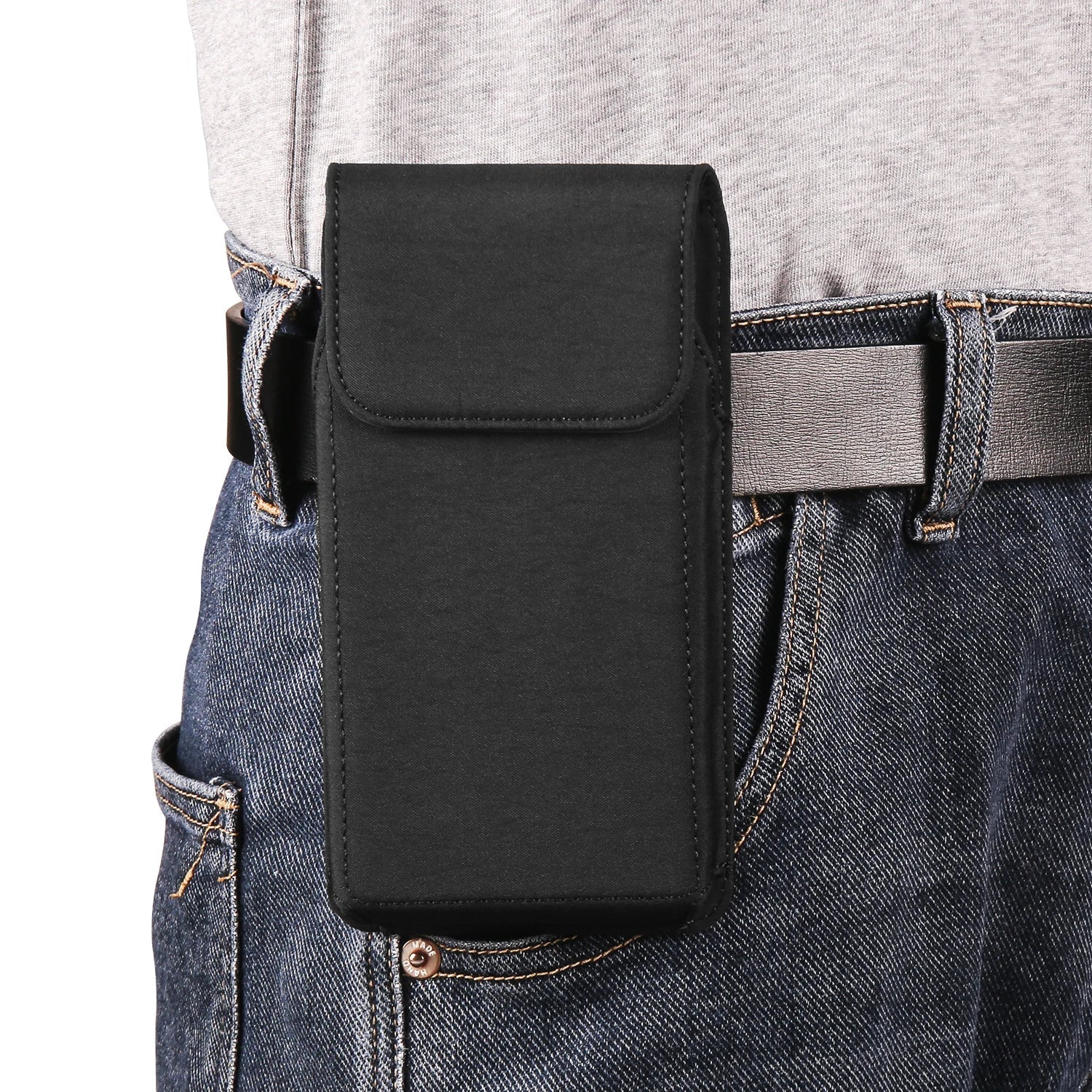 Universal Nylon Cloth Belt Clip Waist Bag Pouch For Samsung Galaxy S24 S25 S23 S22 Ultra S21 S20 Plus A15 A25 A33 A54 Cover - Chic Cart