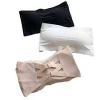 Ice Silk Strapless Bra Girls Seamless Crop Tube Top Bralette for Women Sexy Soft Bras Large Size Bustier Tops Summer Underwear