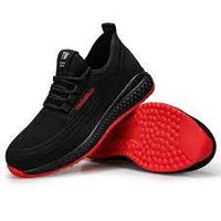 Anti - stab Safety Shoes Men Steel Toe Shoes Puncture Proof Breathable Work Safety Boots ManConstruction Work Shoes Male Sneakers