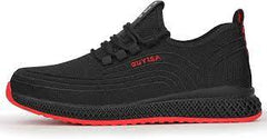 Anti - stab Safety Shoes Men Steel Toe Shoes Puncture Proof Breathable Work Safety Boots ManConstruction Work Shoes Male Sneakers