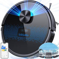 Robot Vacuum Cleaner G20S, 6000Pa Suction,Remote Upgrade, 2 in1 Wet Dry Mop, Wifi App, Smart Vaccum Auto Floor Washing for Home, - Chic Cart 