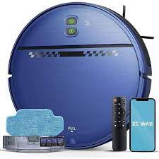Robot Vacuum Cleaner G20S, 6000Pa Suction,Remote Upgrade, 2 in1 Wet Dry Mop, Wifi App, Smart Vaccum Auto Floor Washing for Home, - Chic Cart 