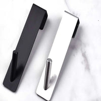 Stainless Steel Over Glass Door Shower Door Back Shower Towel Rack S - Shape Bathroom Bathrobe Hanger Holder Hooks - Chic Cart