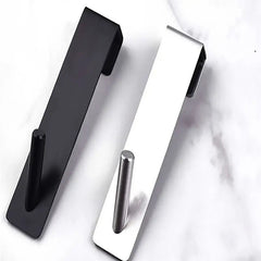 Stainless Steel Over Glass Door Shower Door Back Shower Towel Rack S - Shape Bathroom Bathrobe Hanger Holder Hooks