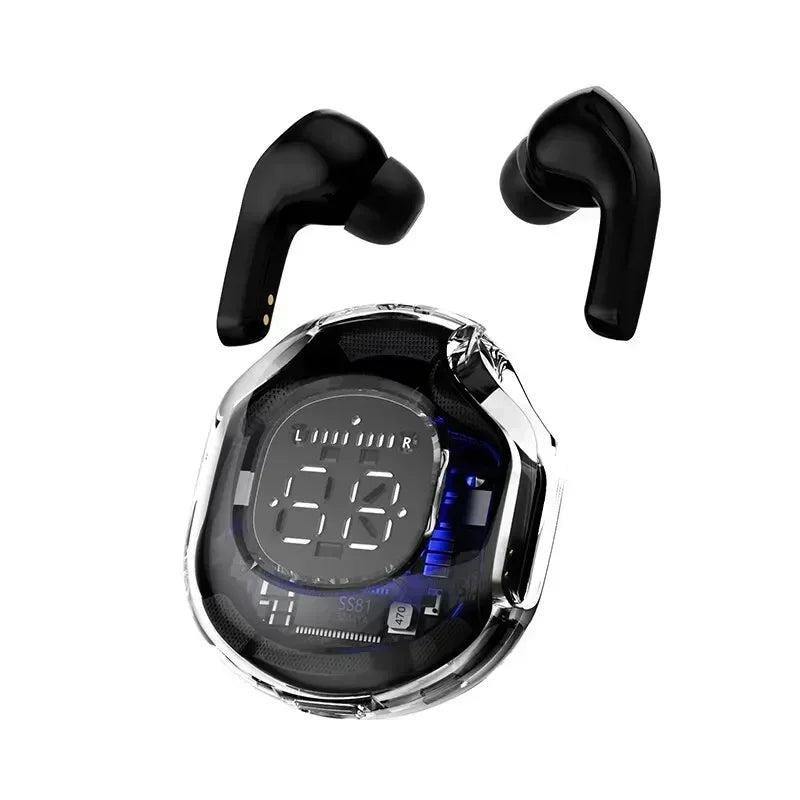 T8 Wireless Bluetooth Headset Wireless Bluetooth Headphones LED Power Digital Display Stereo Sound Wireless Earphones for Xiaomi - Chic Cart