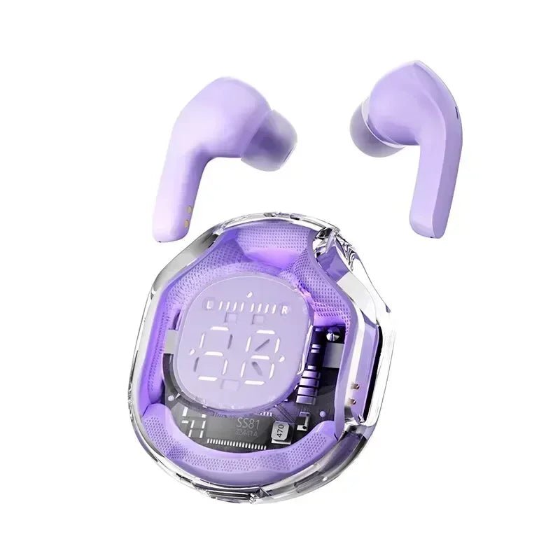 T8 Wireless Bluetooth Headset Wireless Bluetooth Headphones LED Power Digital Display Stereo Sound Wireless Earphones for Xiaomi - Chic Cart