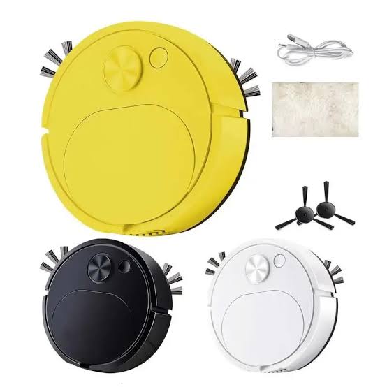 Xiaomi 3 In 1 Smart Sweeping Robot  Vacuum Cleaner USB Rechargeable Wireless 1500pa Dragging Cleaning Sweeper For Office Home - Chic Cart 