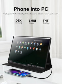 ZEUSLAP 14" 16:10 Touch Screen Portable Monitor 1920*1200P 100%sRGB 400Cd/m² Travel Display for Laptop Computer - Chic Cart