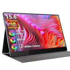 ZEUSLAP 16" 2.5K 144hz Portable Monitor 2560*1600 16:10 100%sRGB 500Cd/m² Travel Gaming Display for Laptop Switch PS4 Ps5 Xbox - Chic Cart 