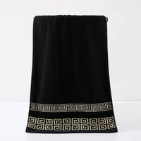 Pure Cotton Towel 34x75cm Embroidered Towels For Adults Quick - Dry Thicken Soft Face Towels Absorbent - Chic Cart