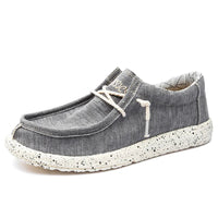 New Summer Men's Canvas Shoes Comfortable Soft Men's Shoes Breathable Men Vulcanized Shoes Slip Wear Men's Casual Flat Shoes - Chic Cart