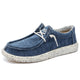 New Summer Men's Canvas Shoes Comfortable Soft Men's Shoes Breathable Men Vulcanized Shoes Slip Wear Men's Casual Flat Shoes - Chic Cart
