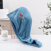 Rapid Dry Towel for Hair Microfiber Towels Anti Frizz Dry Hair Hair Towel Quick Dry Hair Dry Towels for Girls Beach Shower Cap - Chic Cart