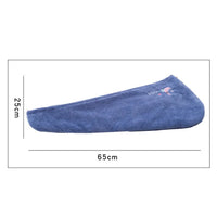 Rapid Dry Towel for Hair Microfiber Towels Anti Frizz Dry Hair Hair Towel Quick Dry Hair Dry Towels for Girls Beach Shower Cap - Chic Cart