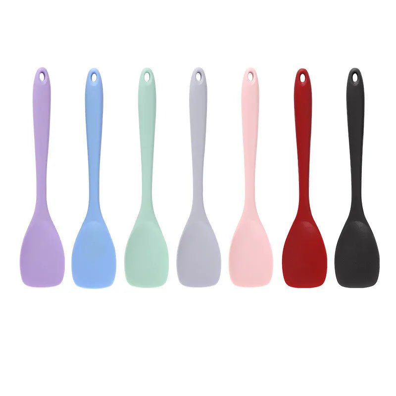 Silicone Salad Shovel Spatula Non - stick Cookware Cake Pastry Food Baking Scraper Kitchen Fruit Butter Batter Cream Mixing Spoon - Chic Cart AMI Cart