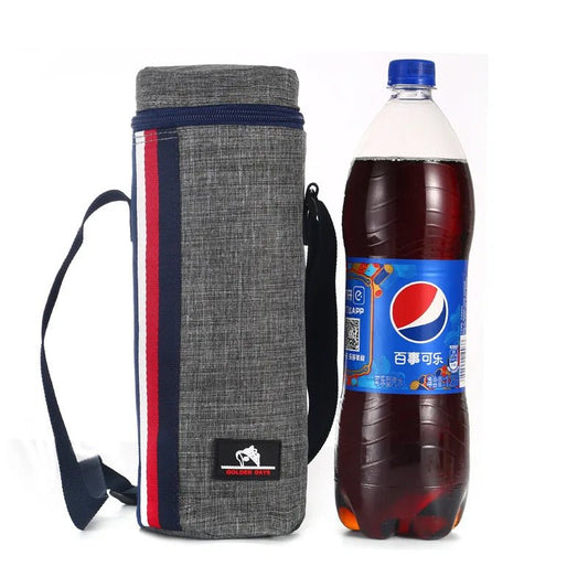 Summer Travel Portable Thermal Insulated 1.5L Bottle Cooler Bags Camping Accessories Insulated Water Bottle Warmer - Chic Cart