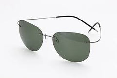 HBK 2019 Ultralight Square Titanium Polarized Sunglasses Rimless Driving Pilot Sun Glasses Oculos De Sol UV400 Gift PM0074 - Chic Cart