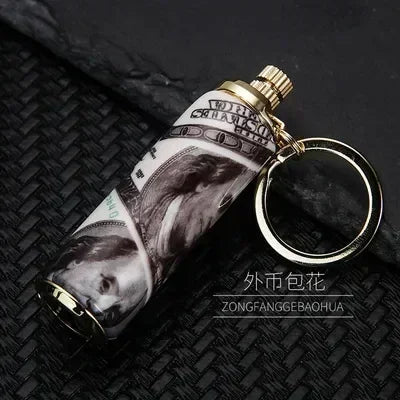 Outdoor Match Kerosene Multifunctional Camping Lighter Waterproof Portable Lighter Waterproof Metal Outdoor Survival Tool - Chic Cart