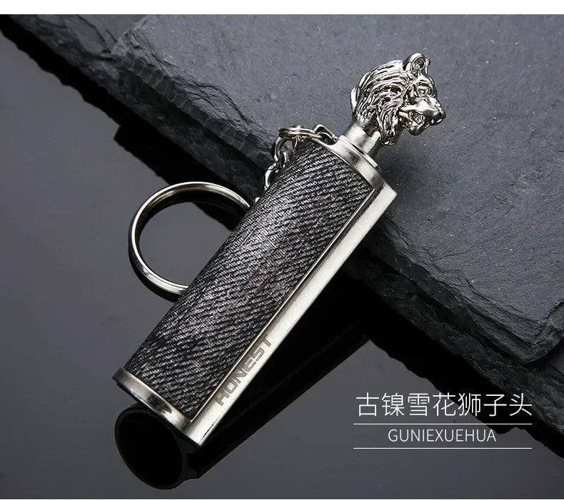 Outdoor Match Kerosene Multifunctional Camping Lighter Waterproof Portable Lighter Waterproof Metal Outdoor Survival Tool - Chic Cart AMI Cart
