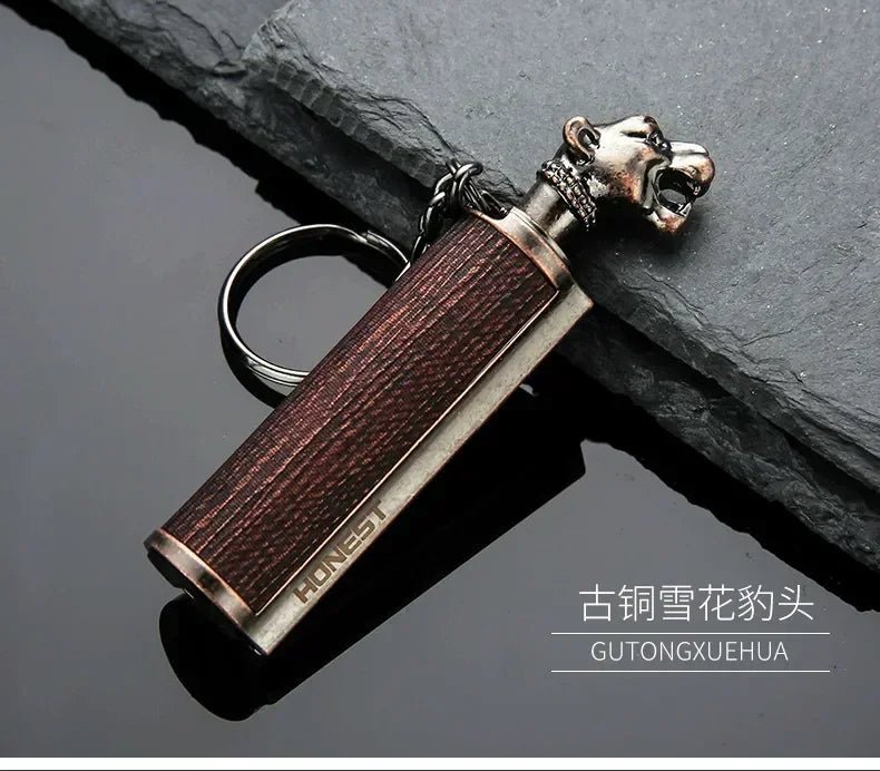 Outdoor Match Kerosene Multifunctional Camping Lighter Waterproof Portable Lighter Waterproof Metal Outdoor Survival Tool - Chic Cart