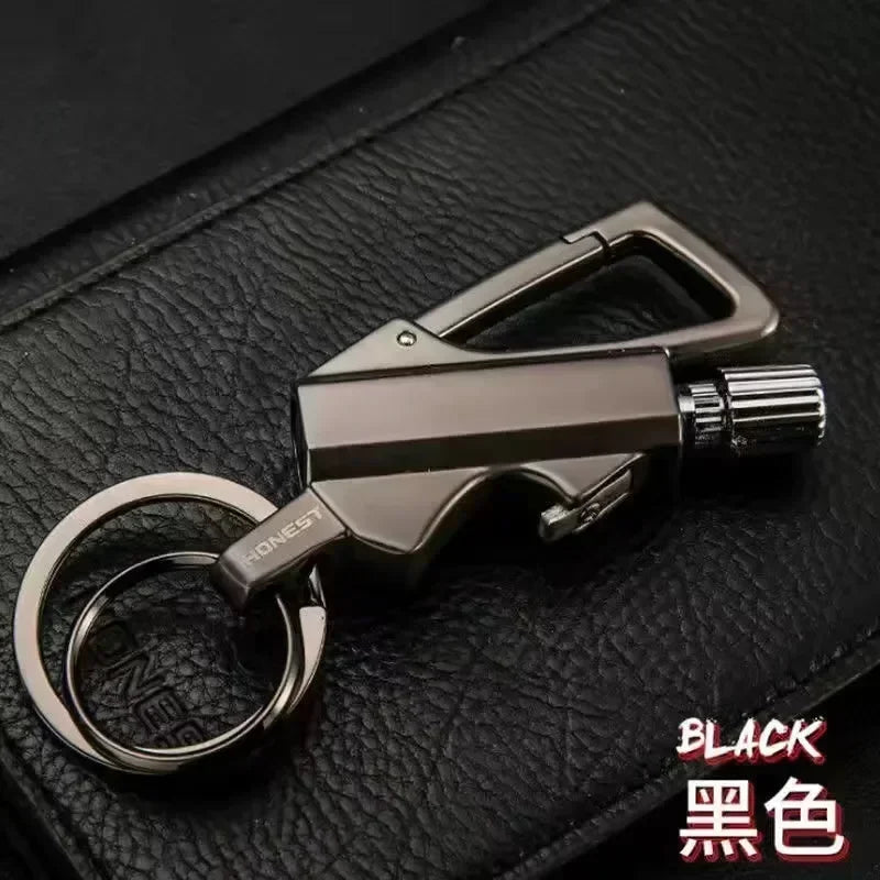 Outdoor Match Kerosene Multifunctional Camping Lighter Waterproof Portable Lighter Waterproof Metal Outdoor Survival Tool - Chic Cart AMI Cart