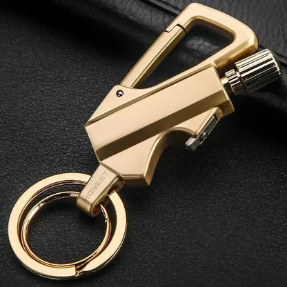 Outdoor Match Kerosene Multifunctional Camping Lighter Waterproof Portable Lighter Waterproof Metal Outdoor Survival Tool - Chic Cart