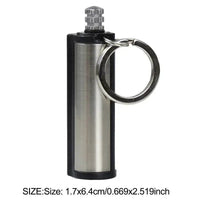 Outdoor Match Kerosene Multifunctional Camping Lighter Waterproof Portable Lighter Waterproof Metal Outdoor Survival Tool - Chic Cart