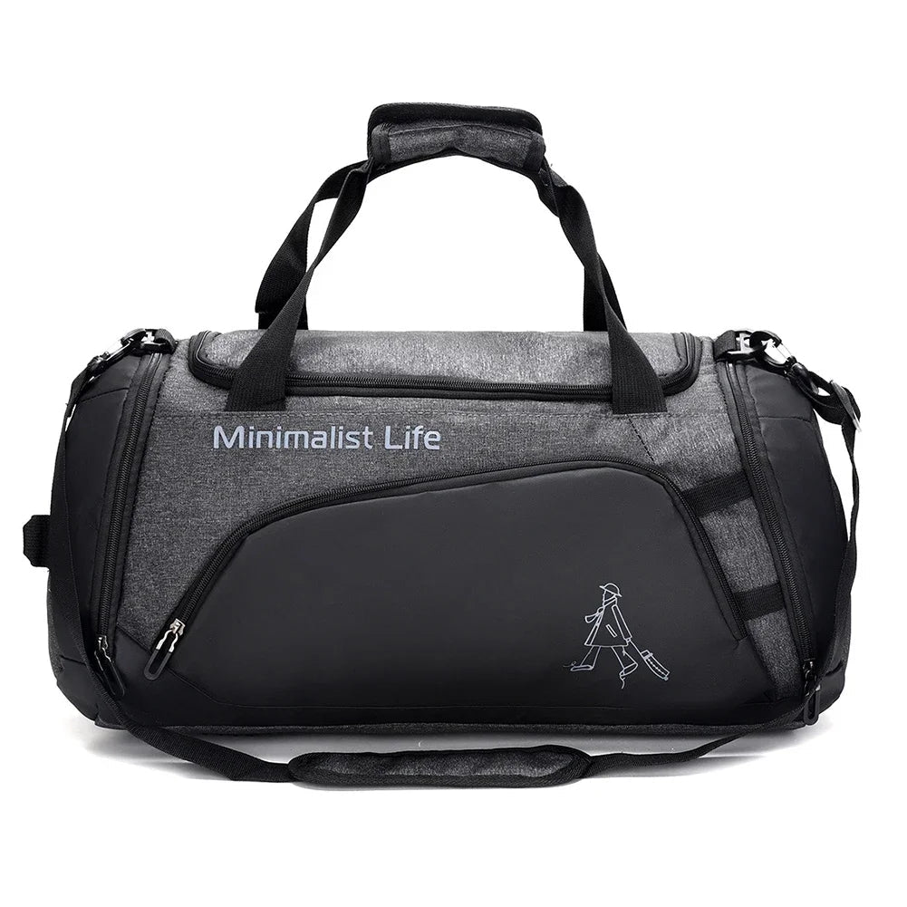 Waterproof Nylon Gym Bag for Sports & Travel - Chic Cart