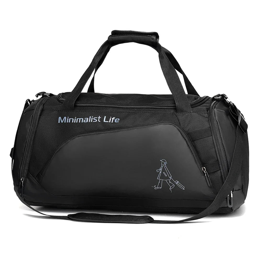 Waterproof Nylon Gym Bag for Sports & Travel - Chic Cart