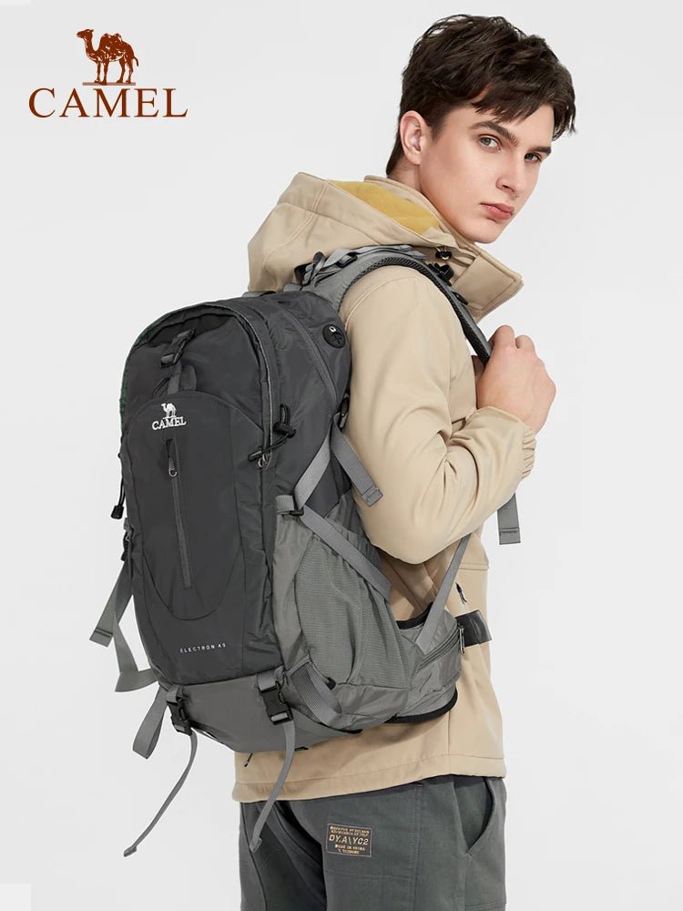 GOLDEN CAMEL Waterproof Backpacks Men Women Climbing Bag for Men Ultralight Hiking Backpack with Sport Bags Covers Camping - Chic Cart