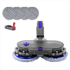 Electric Mop Head Kit For Dyson V7 V8 V10 V11 V15Gen5 Vacuum Cleaner Part Mop Attachment With Water Reservoir Cleaning Rag Cloth - Chic Cart 