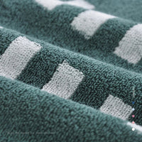 Retro Cotton Towel Dots Stars Striped Heart Pattern Soft Face Towel Super Absorbent Thick Hand Towels for Bathroom Kids Adults - Chic Cart