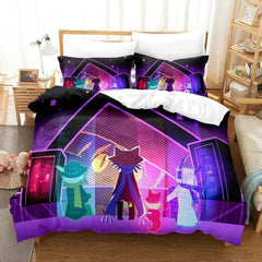 Game OneShot Bedding Set Single Twin Full Queen King Size Bed Set Adult Kid Bedroom Duvet cover Sets 3D Anime Bed Sheet Set - Chic Cart