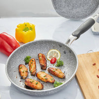 Medical stone Non - Stick Pan Frying Pan Wok Pan Home Steak Skillet Pancake Induction Cooker Gas Stove Special Saucepan Nonstick - Chic Cart