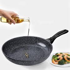 Medical stone Non-Stick Pan Frying Pan Wok Pan Home Steak Skillet Pancake Induction Cooker Gas Stove Special Saucepan Nonstick - Chic Cart 