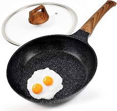 Medical stone Non-Stick Pan Frying Pan Wok Pan Home Steak Skillet Pancake Induction Cooker Gas Stove Special Saucepan Nonstick - Chic Cart 