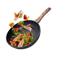 Medical stone Non-Stick Pan Frying Pan Wok Pan Home Steak Skillet Pancake Induction Cooker Gas Stove Special Saucepan Nonstick - Chic Cart 