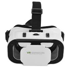 G05 MINI VR Glasses IMAX 3D Movies Virtual Reality Glasses Google Cardboard Box VR Helmet for 4.5-6" Phone,Support Game Joystick - Chic Cart 