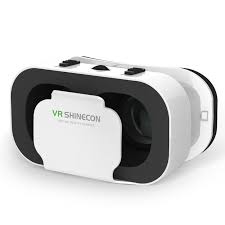 G05 MINI VR Glasses IMAX 3D Movies Virtual Reality Glasses Google Cardboard Box VR Helmet for 4.5-6" Phone,Support Game Joystick - Chic Cart 
