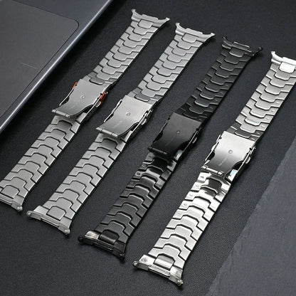 Stainless Steel Band For Samsung Galaxy Watch Ultra 47mm Titanium Color Bracelet For samsung galaxy watch 7 ultra Strap Correa - Chic Cart
