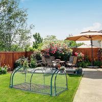 Portable Greenhouse Cover Portable Tunnel Outdoors - Chic Cart