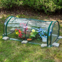 Portable Greenhouse Cover Portable Tunnel Outdoors - Chic Cart