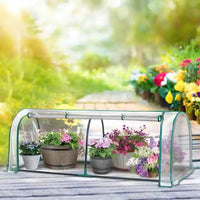 Portable Greenhouse Cover Portable Tunnel Outdoors - Chic Cart