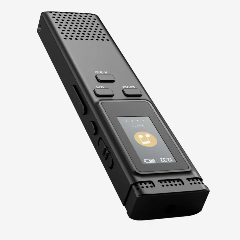 Digital Voice Recorder Voice Activated Audio Recording Noise Reduction with Playback - Chic Cart
