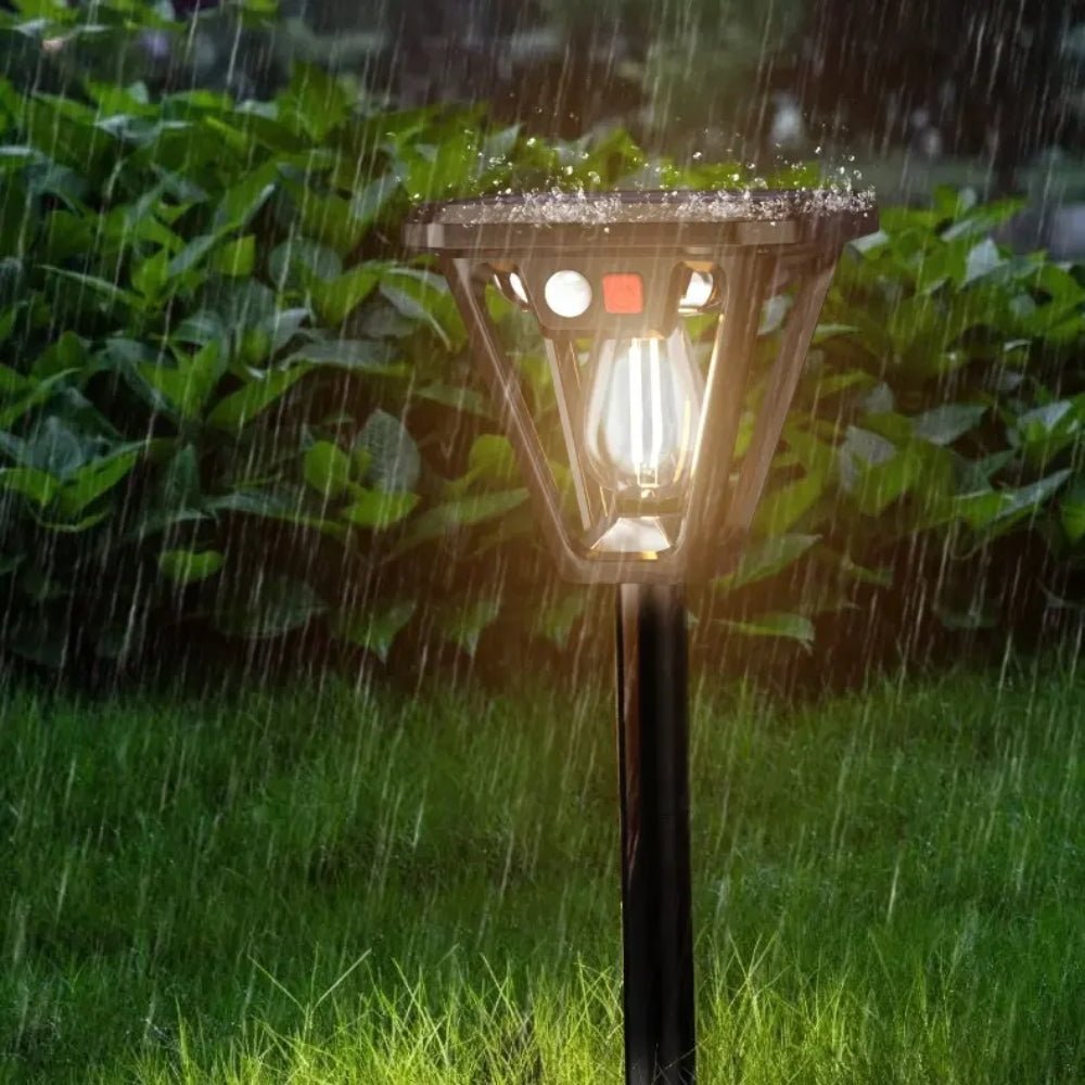 Outdoor Solar Camping Wall Lamps Lawn LED Induction Lamps Garden - Chic Cart