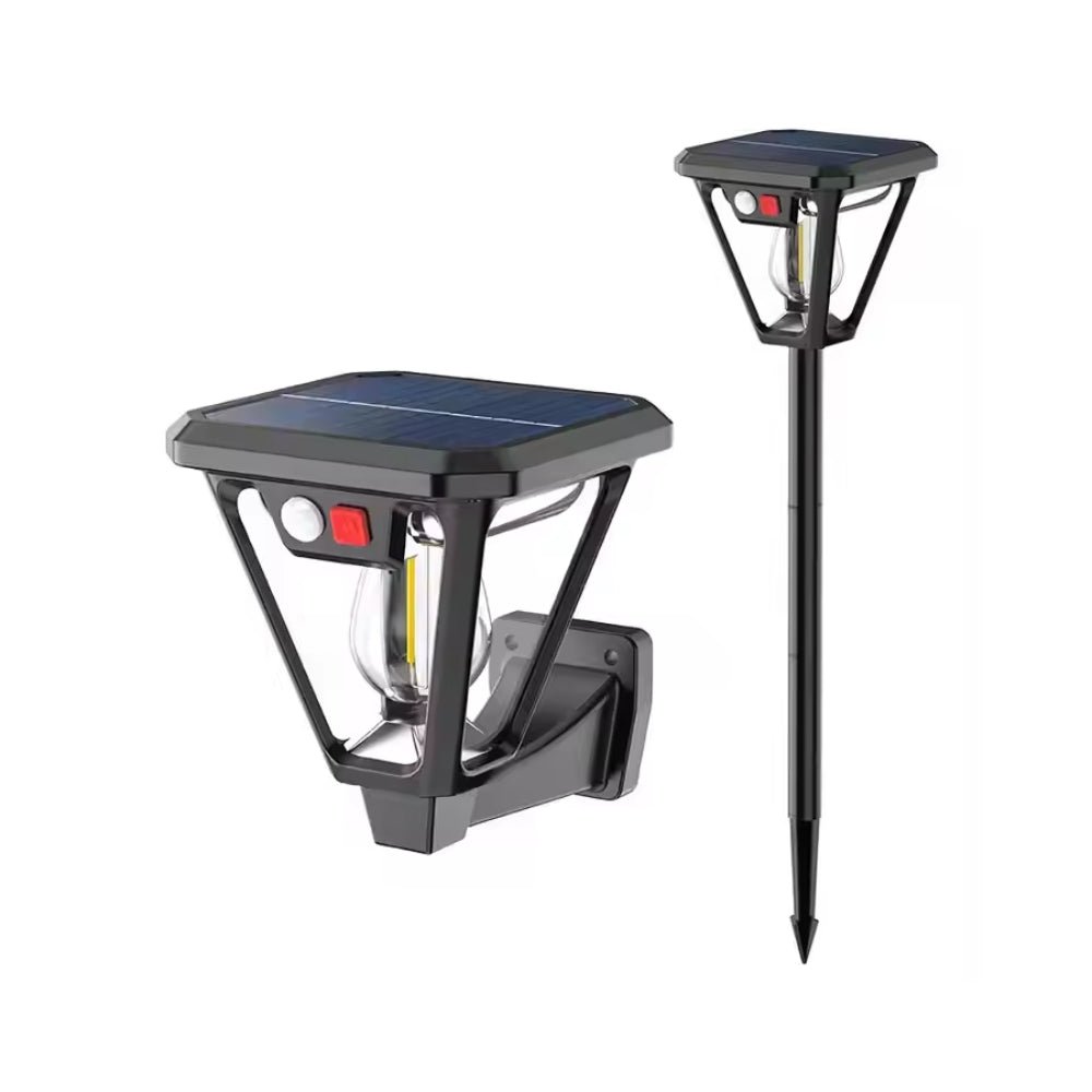Outdoor Solar Camping Wall Lamps Lawn LED Induction Lamps Garden - Chic Cart