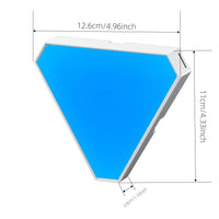 LED Triangular Quantum Lamp RGB Wall Lamp - Chic Cart