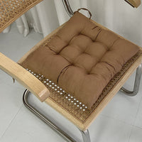 Linen Cushion Square Stool Backrest Pillow Chair Protective Mat - Chic Cart